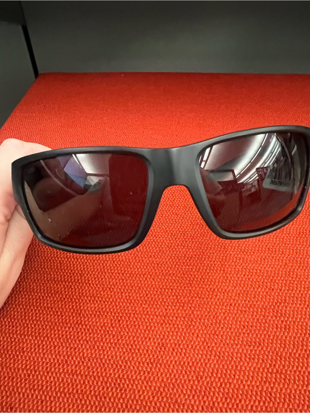 NWT - Unworn - Costa Men's Black Wraparound Sunglasses with Dark Lenses